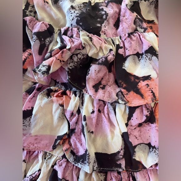 Crewcuts Silk Tiered Guazy Skirt Sz 10 - Picture 6 of 6